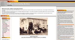 Desktop Screenshot of ludhamarchive.org.uk